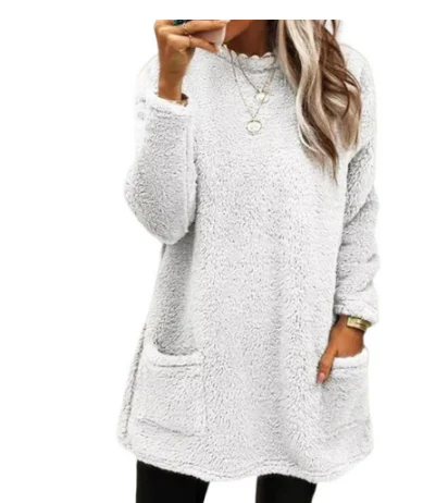 Gretchenal - Eleganter Langstrickpullover für Frauen