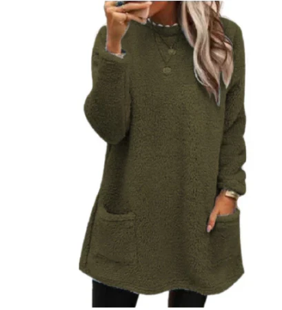 Gretchenal - Eleganter Langstrickpullover für Frauen
