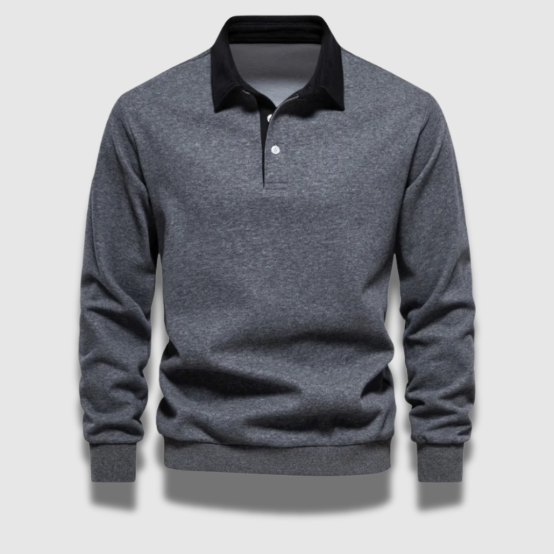 Maglione Uomo in Maglia Traspirante Stile Casual