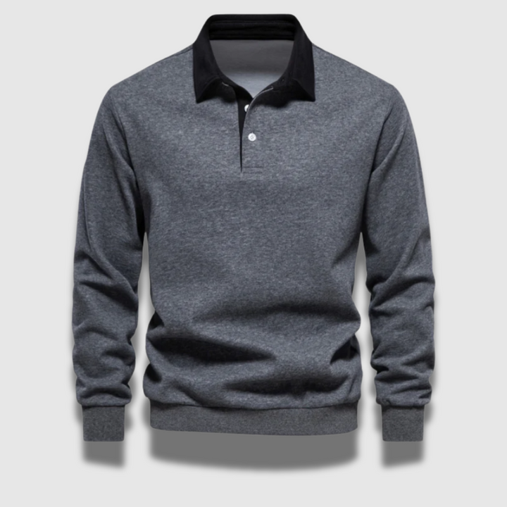 Maglione Uomo in Maglia Traspirante Stile Casual