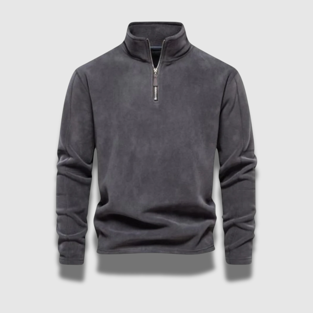 Maglione Uomo in Pile Morbido Vestibilità Moderna