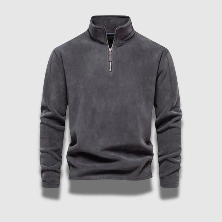Maglione Uomo in Pile Morbido Vestibilità Moderna