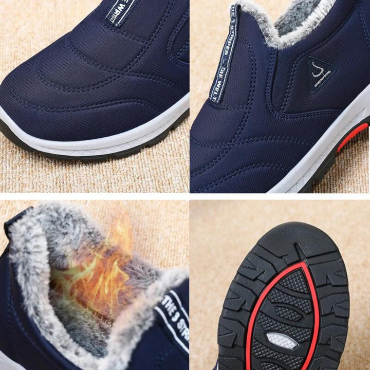 GripTrail – Damen Sneaker mit rutschfester Fleece-Sohle