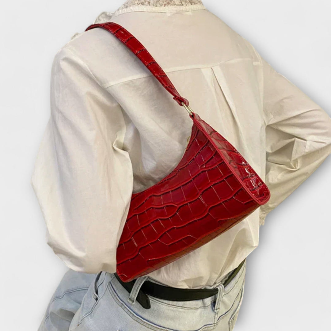 Julia | Damen ikonische klassische Schultertasche