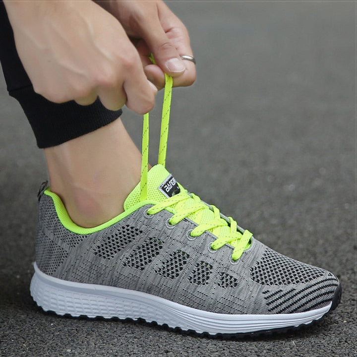 Orthopädische Sportschuhe Damen Schnürung