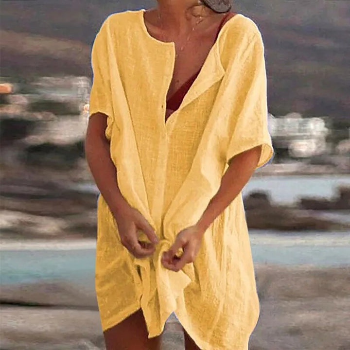 Hilda – Bequemes Kleid für Damen aus leichtem Stoff