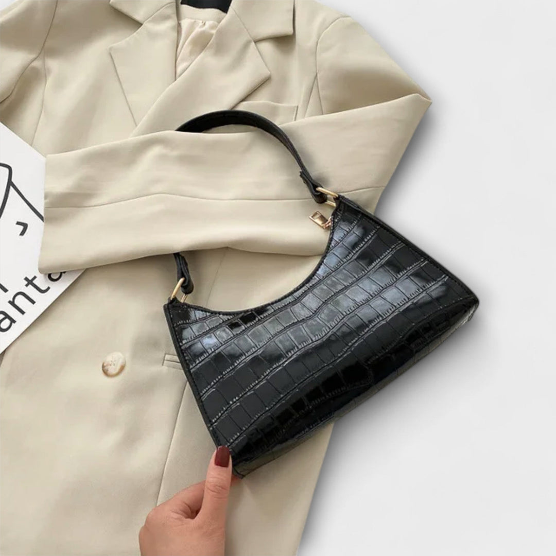 Julia | Damen ikonische klassische Schultertasche