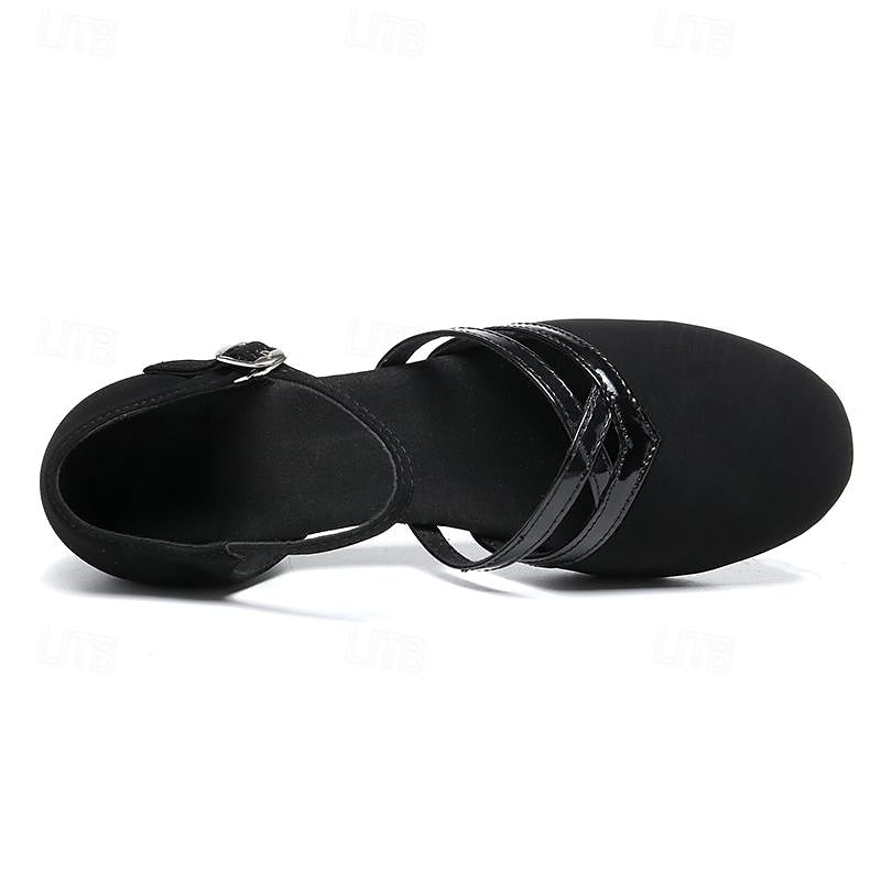 Hedina | Elegante, Bequeme Damen Tanzschuhe – Flach, Schwarz &amp; Stylisch 5