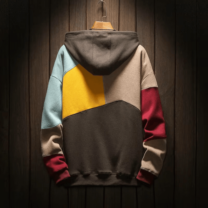 Noah | Moderner Color-Block Herren Hoodie