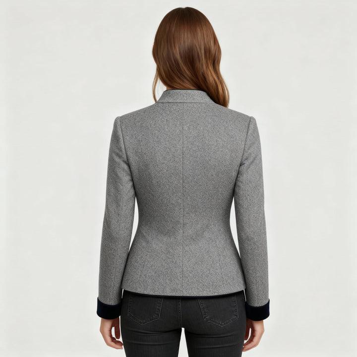 Heidi | Elegante Damenjacke – Urbaner Schnitt, Stehkragen &amp; Kurzjacke für jeden Anlass 5