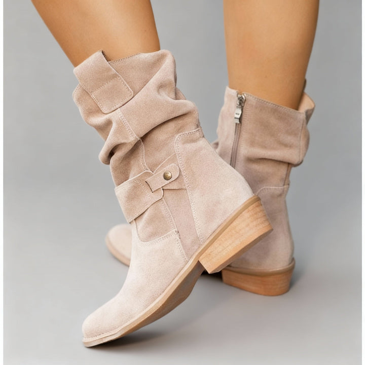 Heidi | Komfortable & Elegante Braune Stiefeletten Damen für Stil und Komfort 0