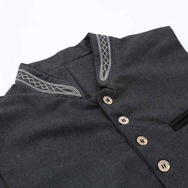 Hektor | Slim Fit Herren Trachtenweste mit Traditionellem Design 3