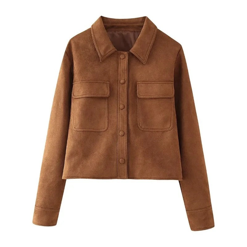 Helena | Bequeme und zeitlose Wildlederjacke 5