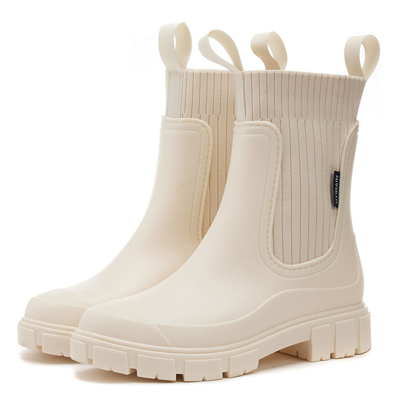 Helle | Wasserdichte, Antirutsch Gummistiefel Damen für Regenwetter 0