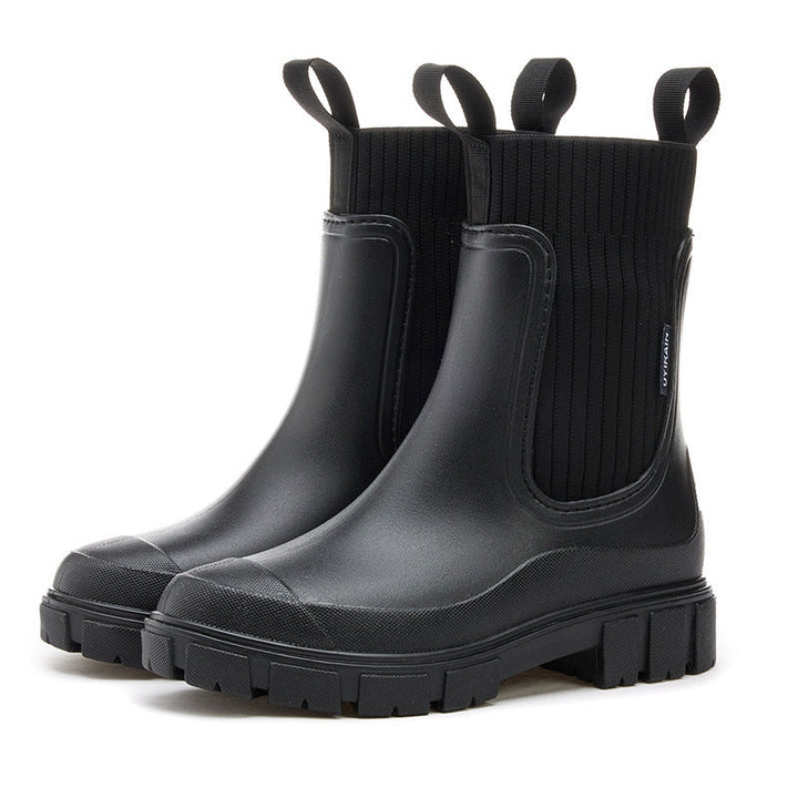 Helle | Wasserdichte, Antirutsch Gummistiefel Damen für Regenwetter 5