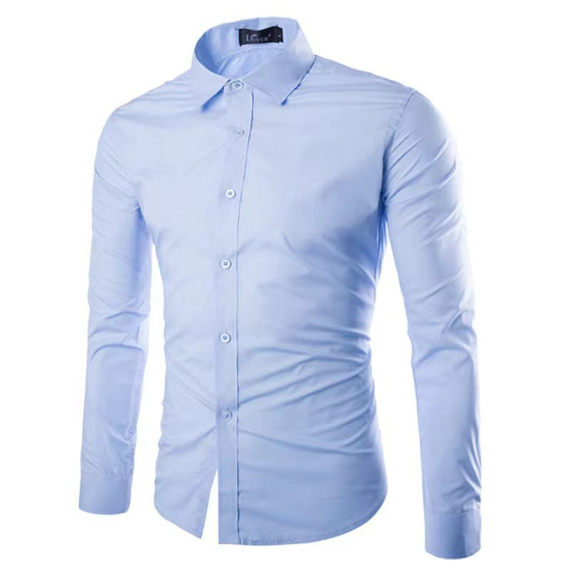 Hemd Herren Slim Fit | Knitterfrei & Gepflegter Look