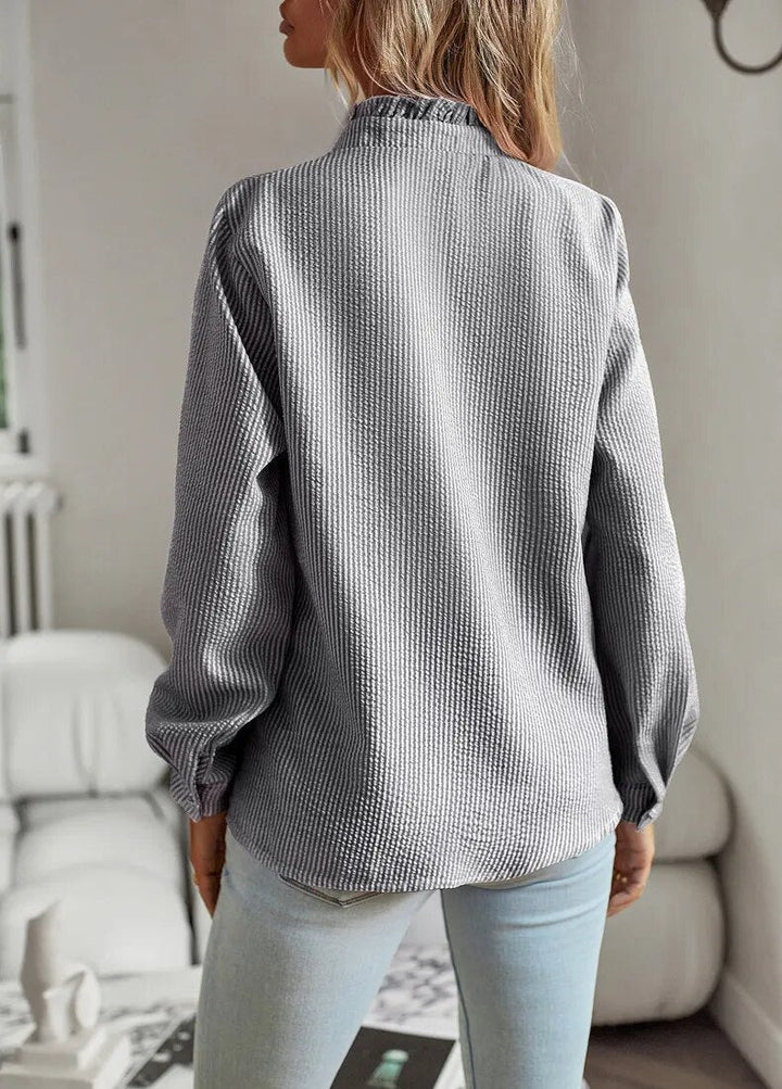 Hemdbluse Damen | Schmeichelnde Passform & Zeitloses Streifen-Design