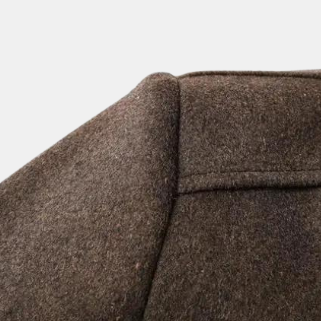 Herren Wintermantel | Stehkragen-Design | Wärmend & elegant