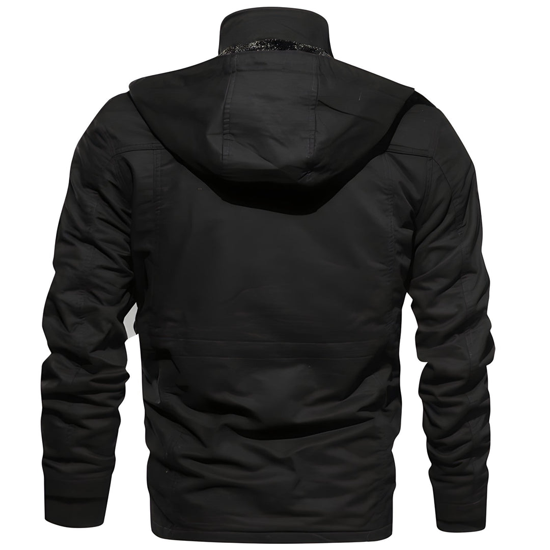 Herren Militärjacke mit Taschen