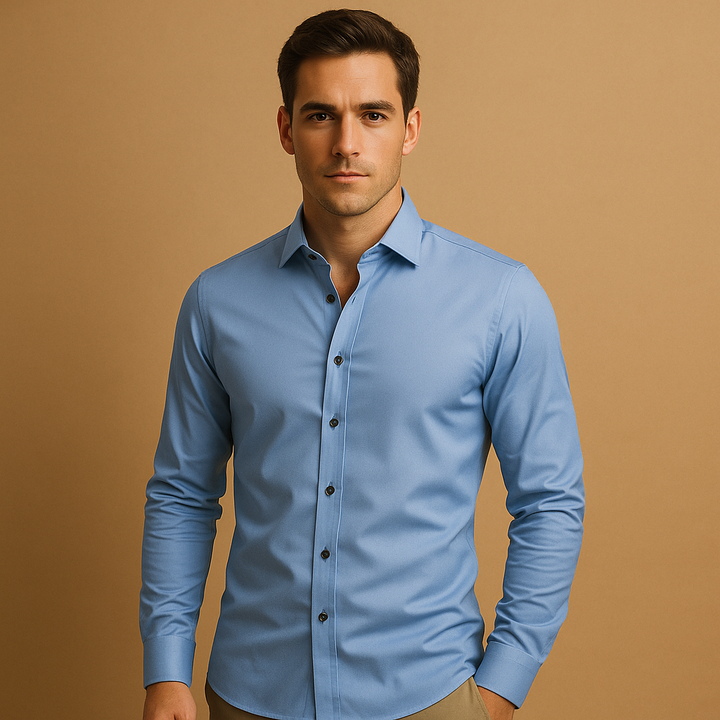 Herrenhemd | Langarm & klassischer Business-Look