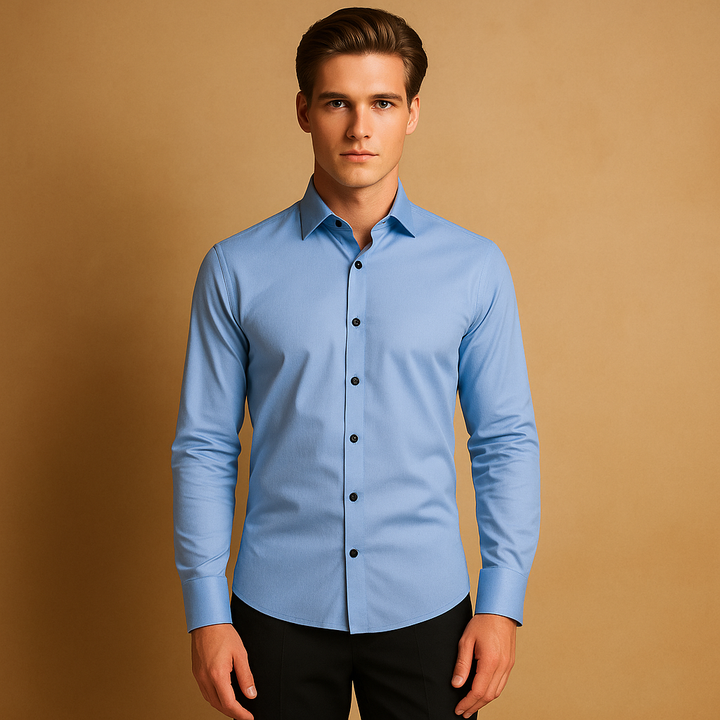 Herrenhemd | Langarm & klassischer Business-Look