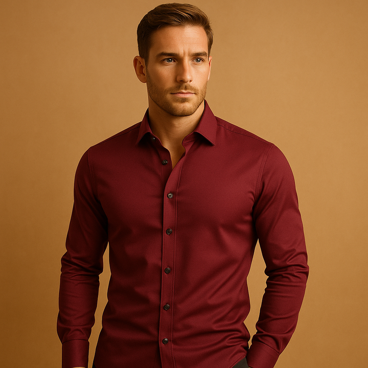 Herrenhemd | Langarm & klassischer Business-Look