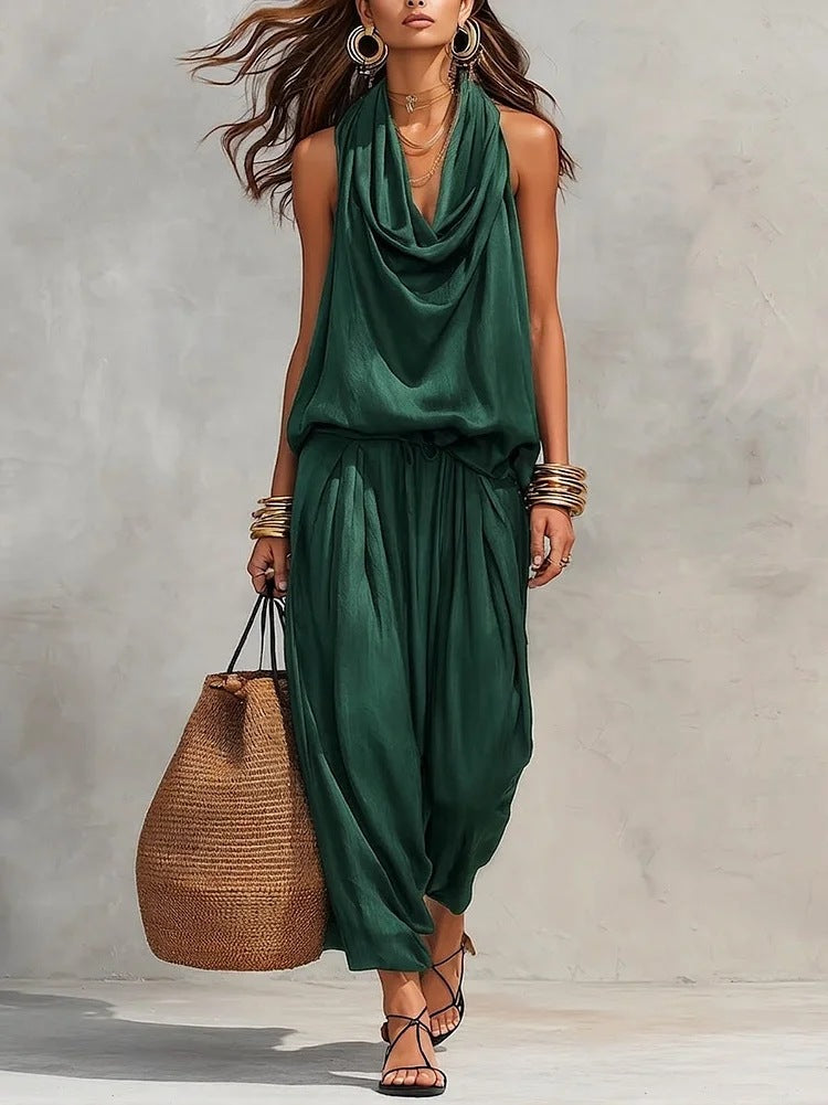 Hestera | Elegantes Zweiteiler Set Damen – Hose und Oberteil für den Sommer 4