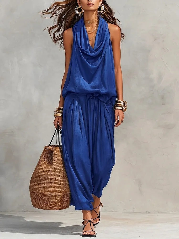Hestera | Elegantes Zweiteiler Set Damen – Hose und Oberteil für den Sommer 6