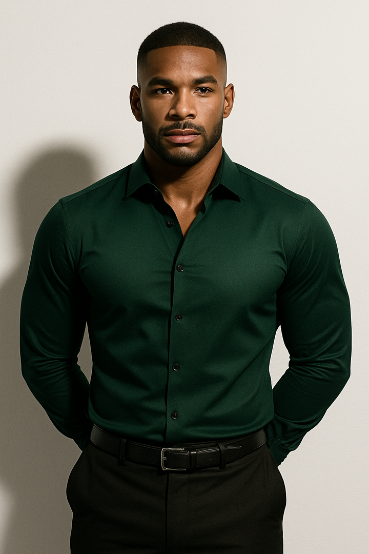 Lukas – Men’s Tailored Modern Dress Shirt - Image 7