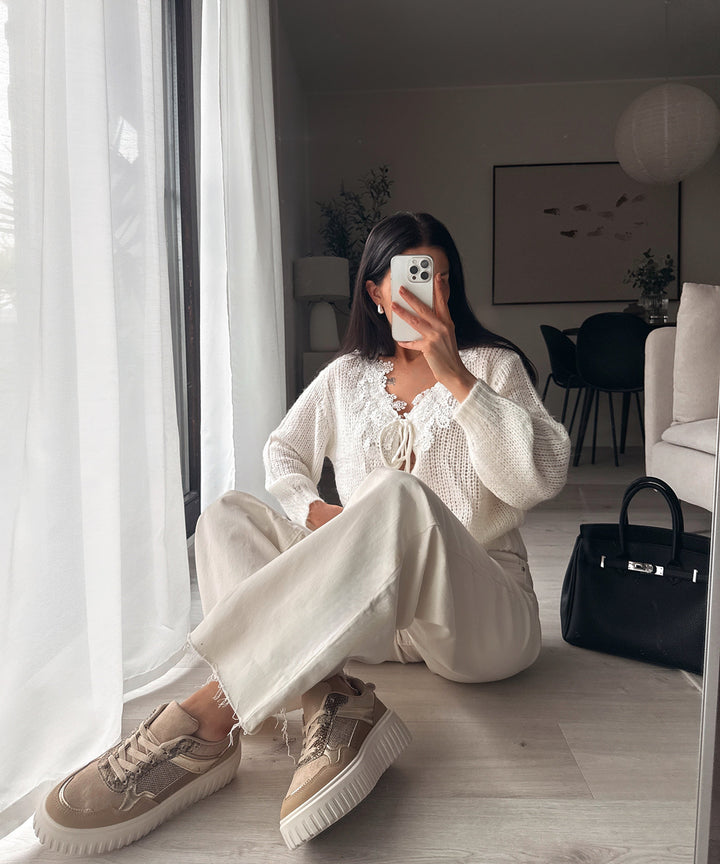 Sneaker Daria Taupe Ladypolitan ♡
