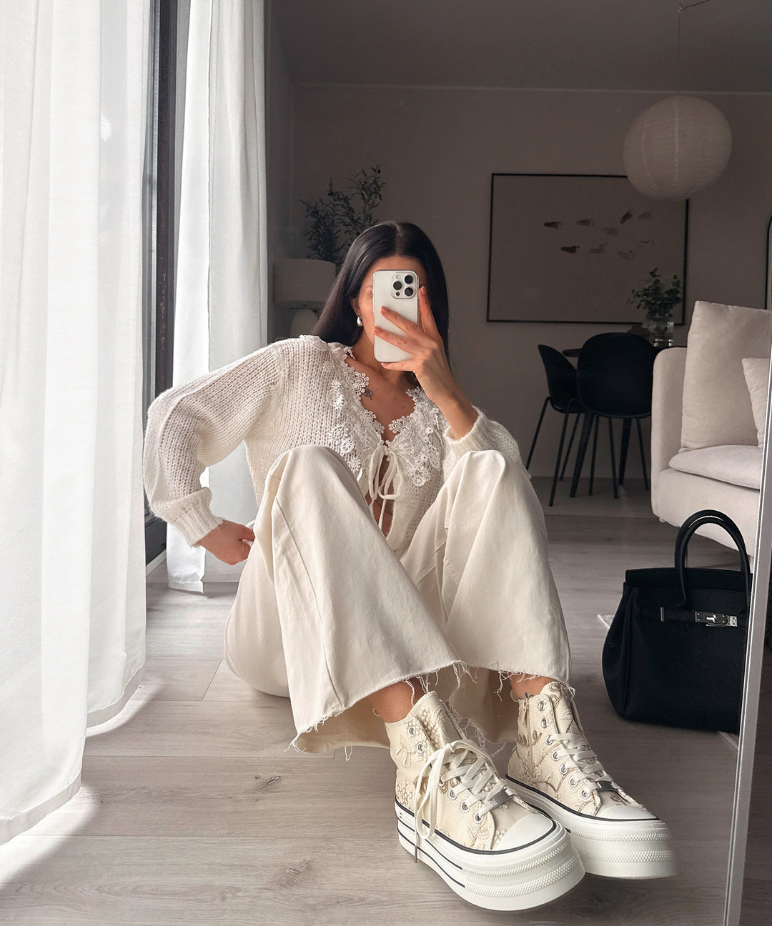 Plateau Sneaker Adi Beige Ladypolitan ♡