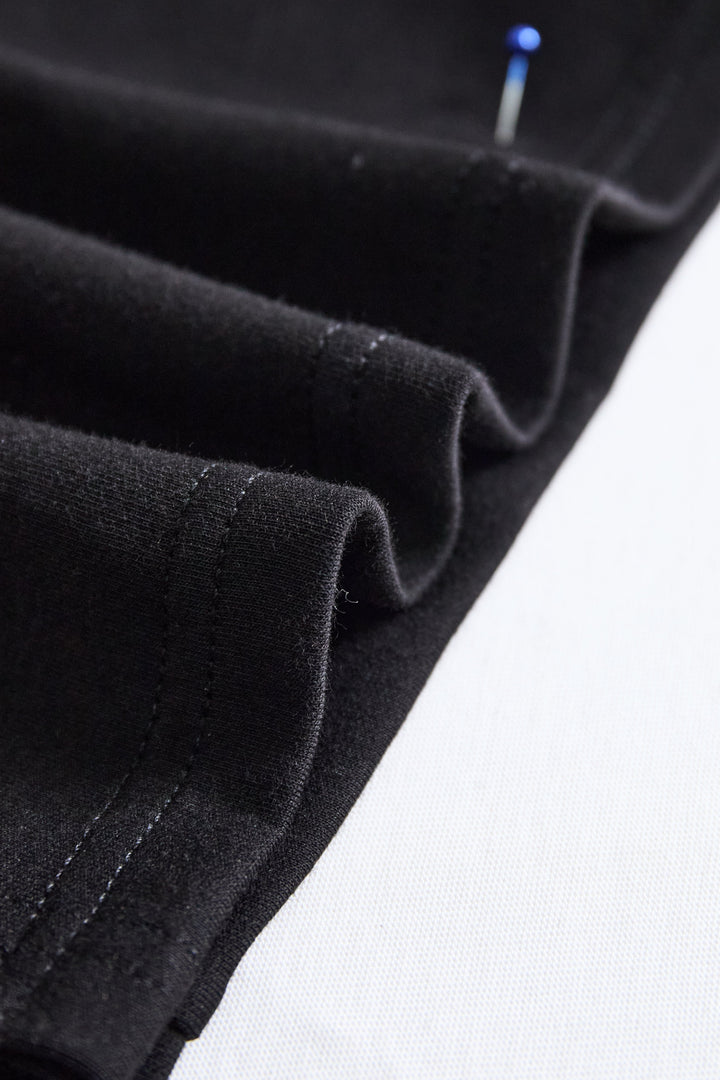 Burgunderrotes Wickel-Midi-Kleid für Damen | Baumwollmischung