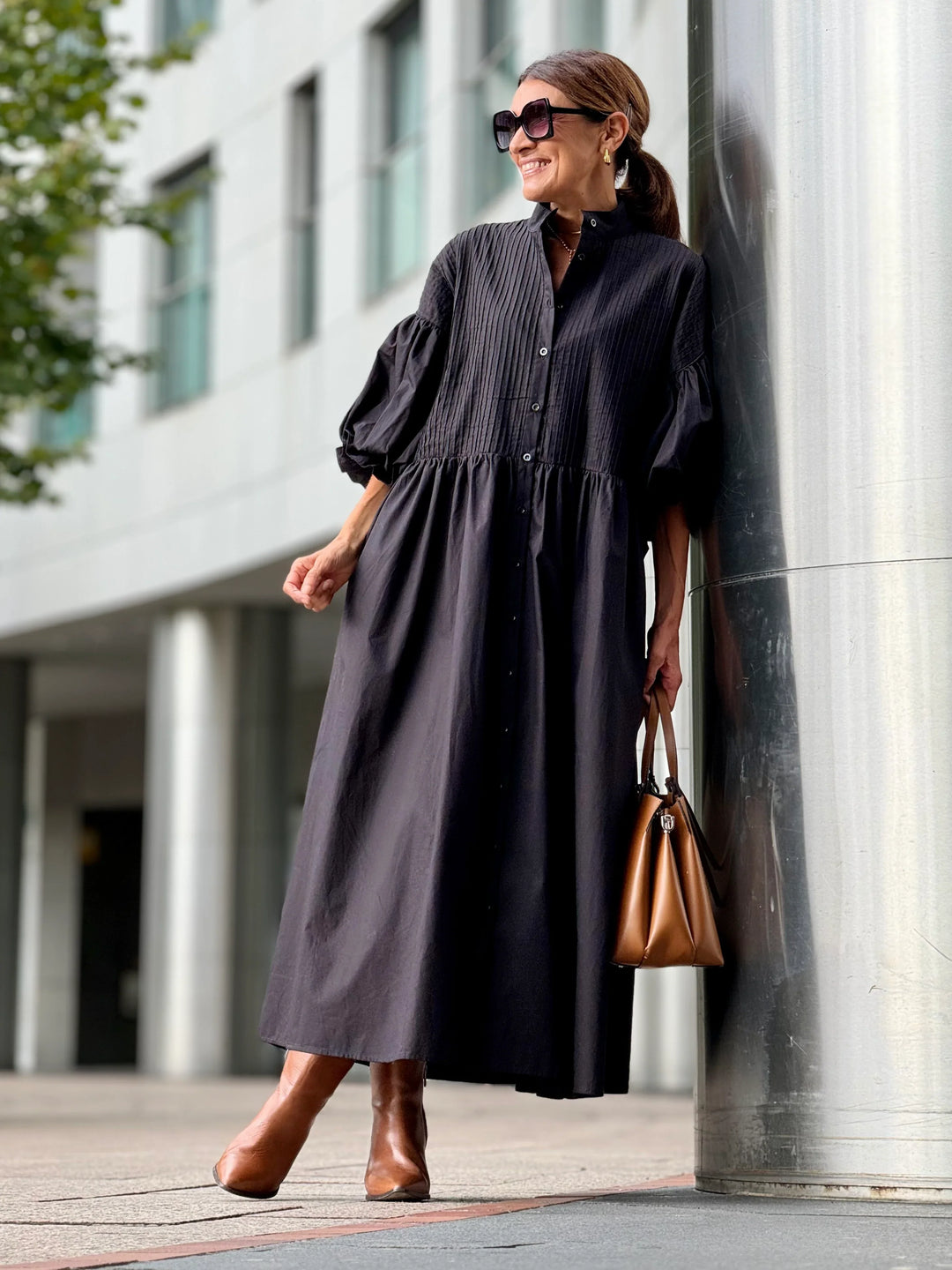 Damenkleid aus ägyptischer Baumwolle