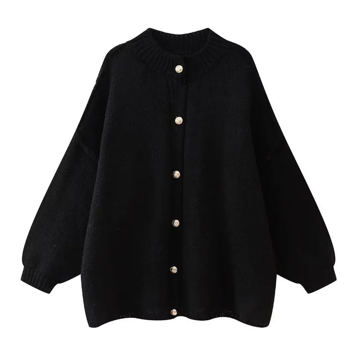Isabella | Oversized Weste aus Feinstrick