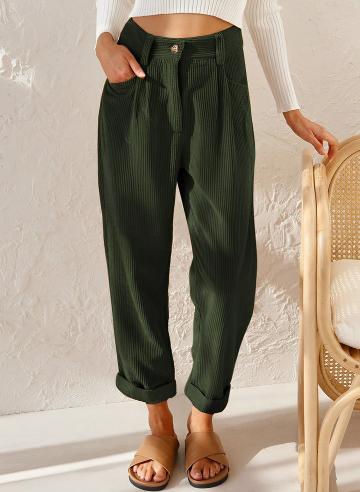 JANA - Modische Cordhose 1