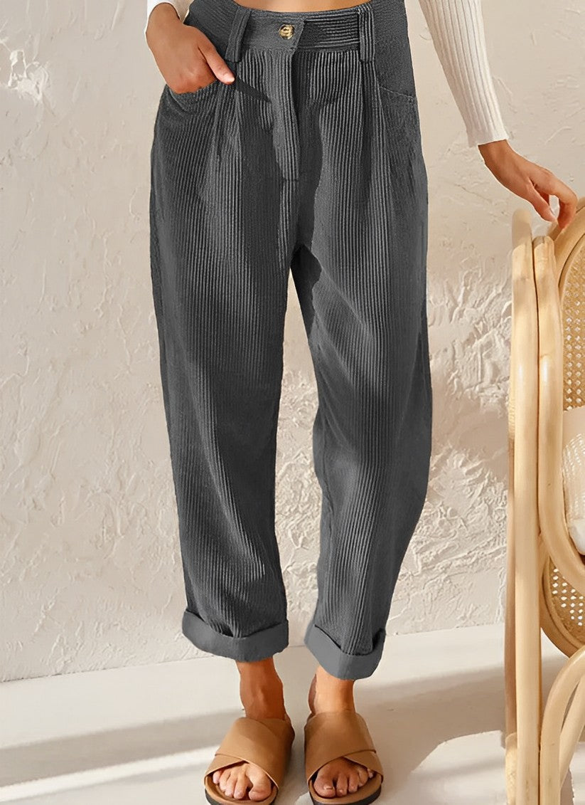 JANA - Modische Cordhose 3