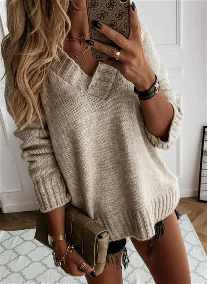 Jacinth | Strickpullover Ausschnitt