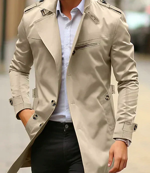 Jack | Stil & Klassischer Heren-Trenchcoat