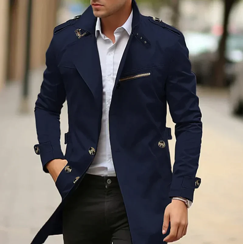 Jack | Stil & Klassischer Heren-Trenchcoat
