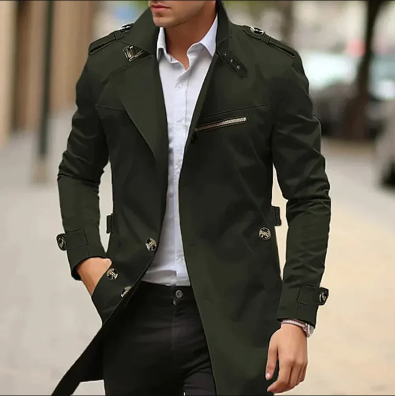 Jack | Stil & Klassischer Heren-Trenchcoat
