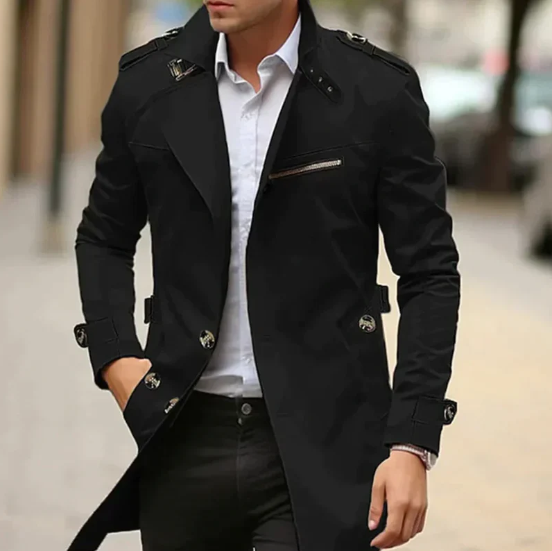 Jack | Stil & Klassischer Heren-Trenchcoat