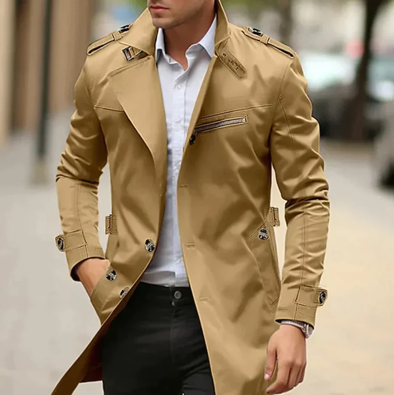 Jack | Stil & Klassischer Heren-Trenchcoat