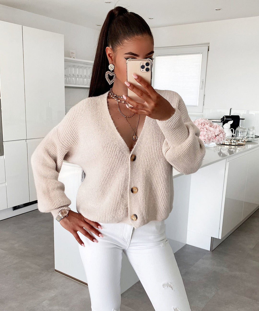 Jäckchen Jade Beige