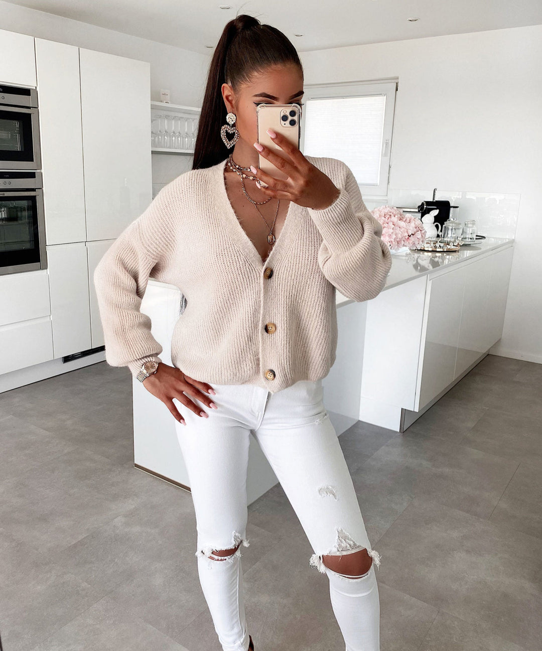 Jäckchen Jade Beige