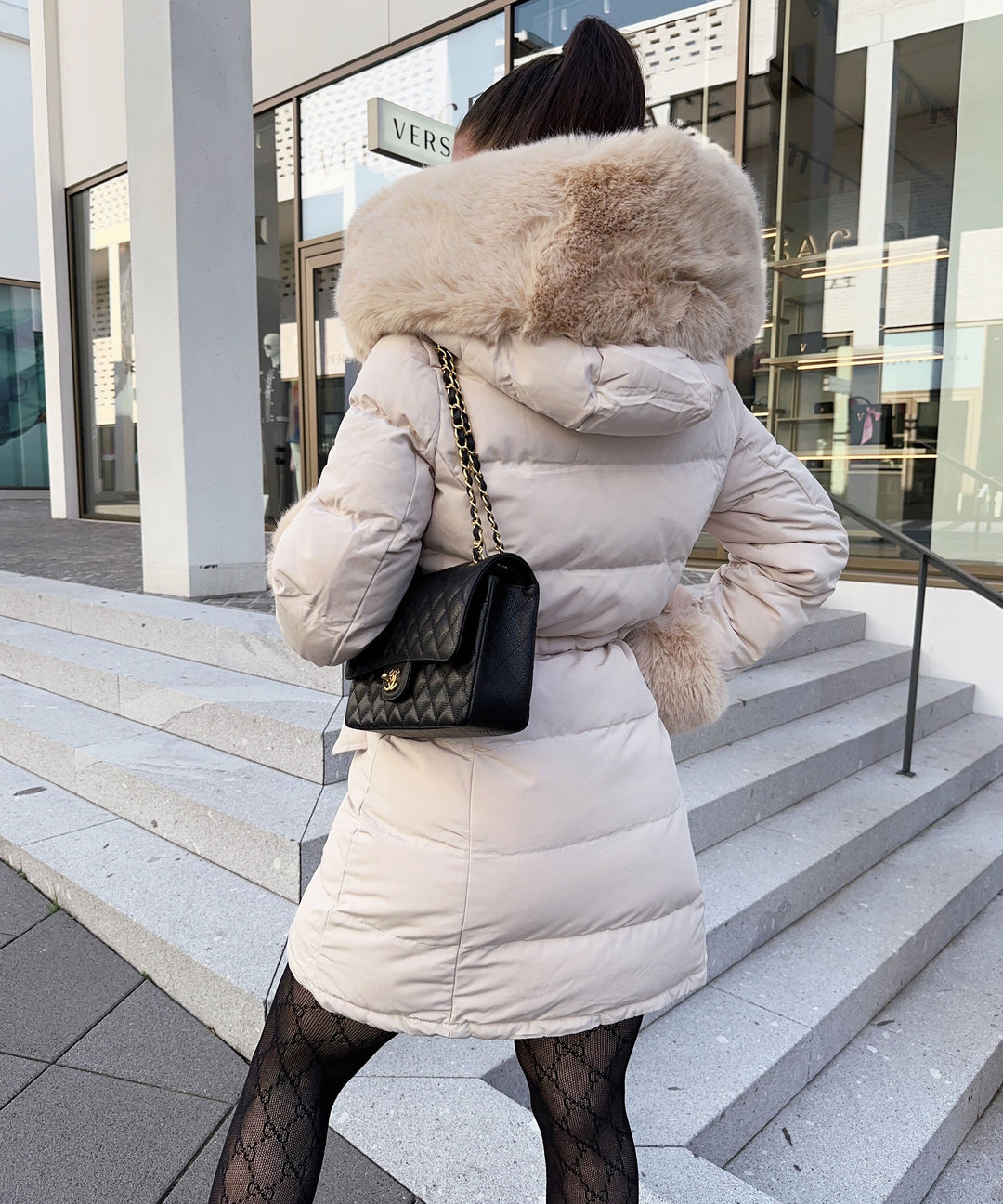 Jacke Aria Beige
