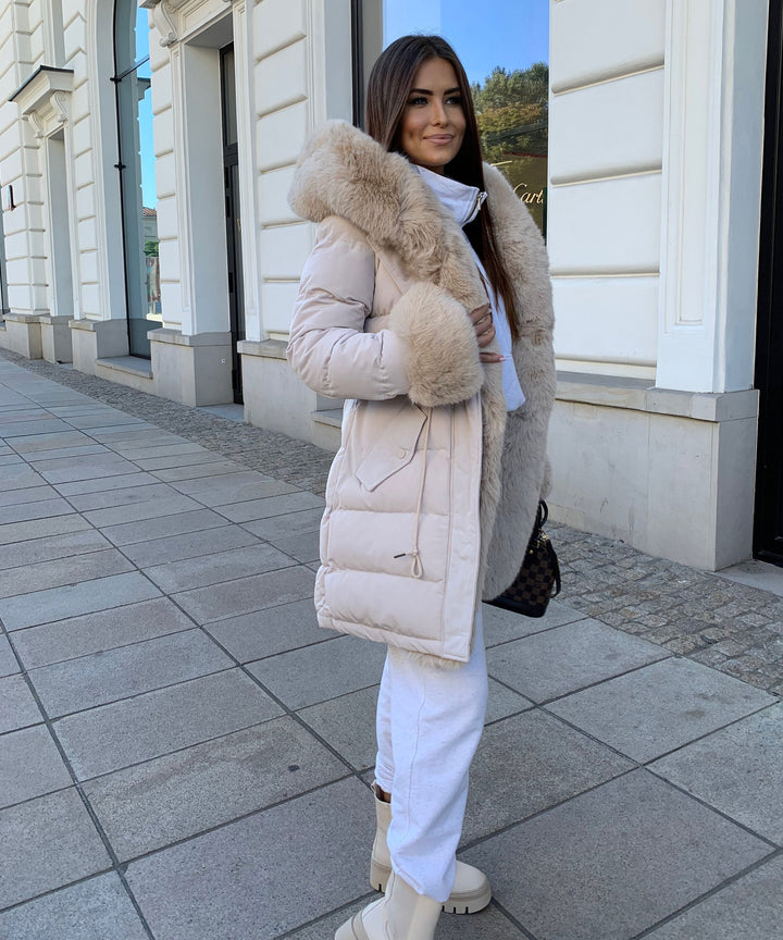 Jacke Aria Beige