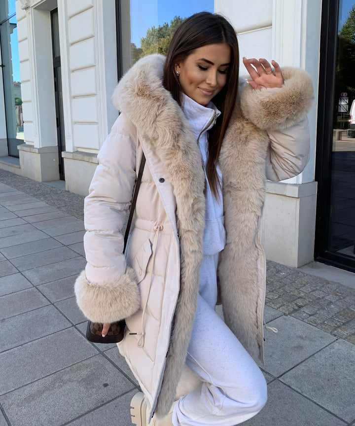 Jacke Aria Beige