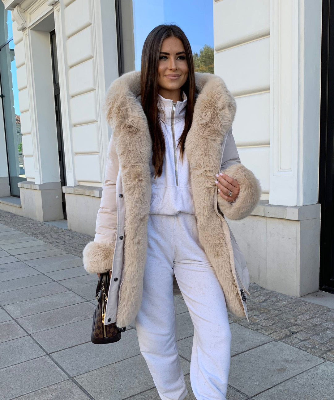 Jacke Aria Beige