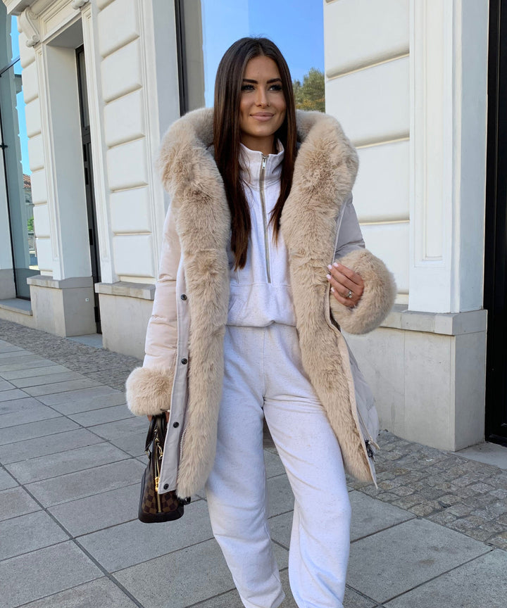 Jacke Aria Beige
