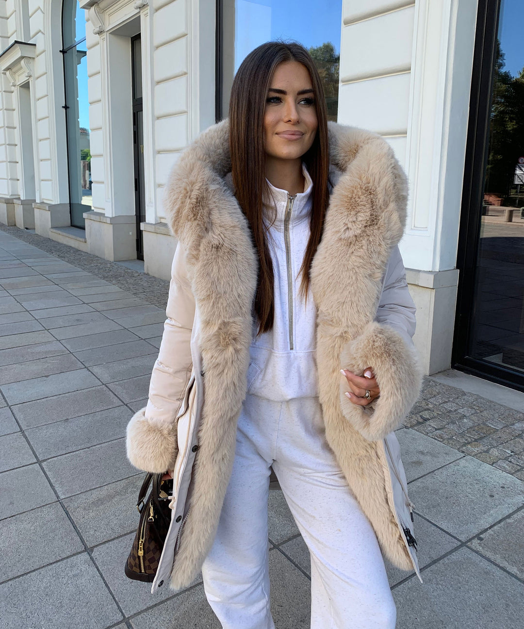 Jacke Aria Beige